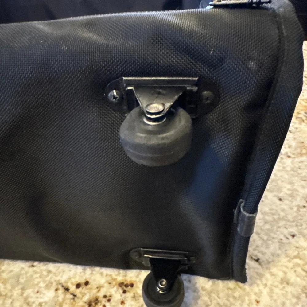 Tumi Alpha Black 4 Wheel Luggage 30x22x11